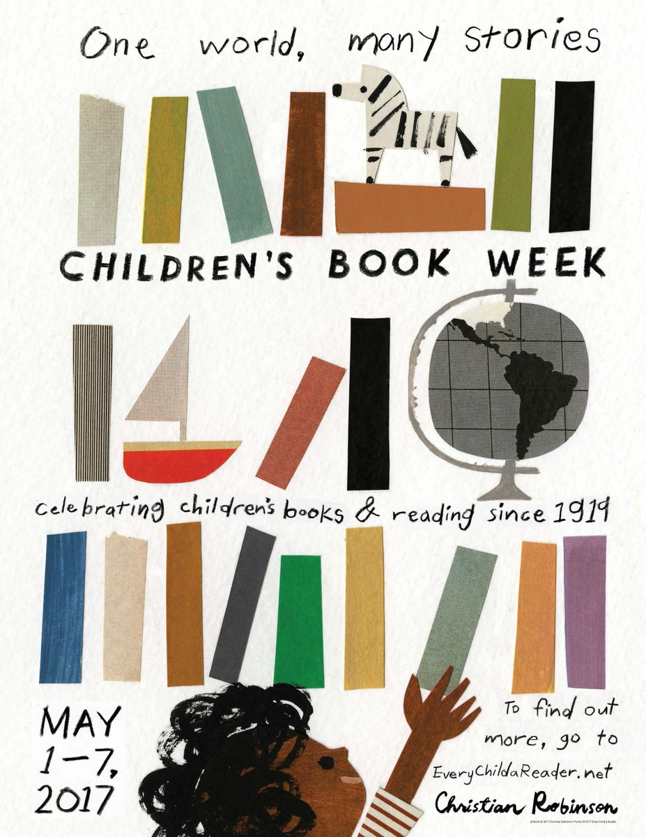 ReadAloud_org's tweet photo. This week is the 98th anniversary of Children’s Book Week - it's the longest-running national literacy initiative in the country #CBW17 https://t.co/4NlMx7jsuv