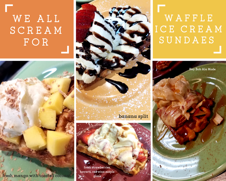 offthewaffle's tweet photo. No, you're not dreaming. Yes, that IS a waffle banana split. #DowntownEugene, Get ready for another #FirstFriday. https://t.co/IUG7zSI5WG https://t.co/7gX6lBIoqz