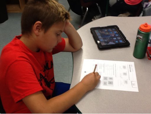 Cole Is doing seat work.
#wsdpanthers #ParmaPROUD