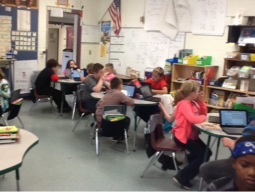 Every one is in Mr. Sharps Class is training for a test.
#wsdpanthers #ParmaPROUD