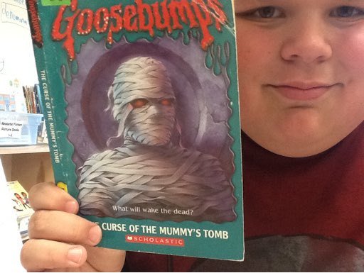 I'm reading The curse of the mummy's tomb.
#wsdpanthers #ParmaPROUD