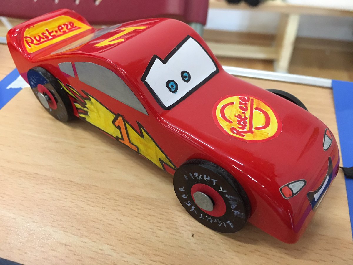 lightning mcqueen derby car