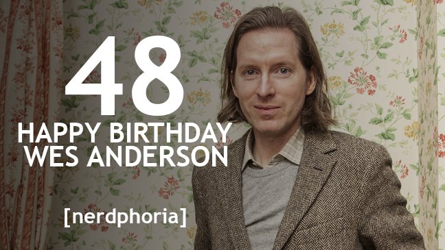 Happy Birthday to the exceptionally talented and beautifully visual Wes Anderson! 