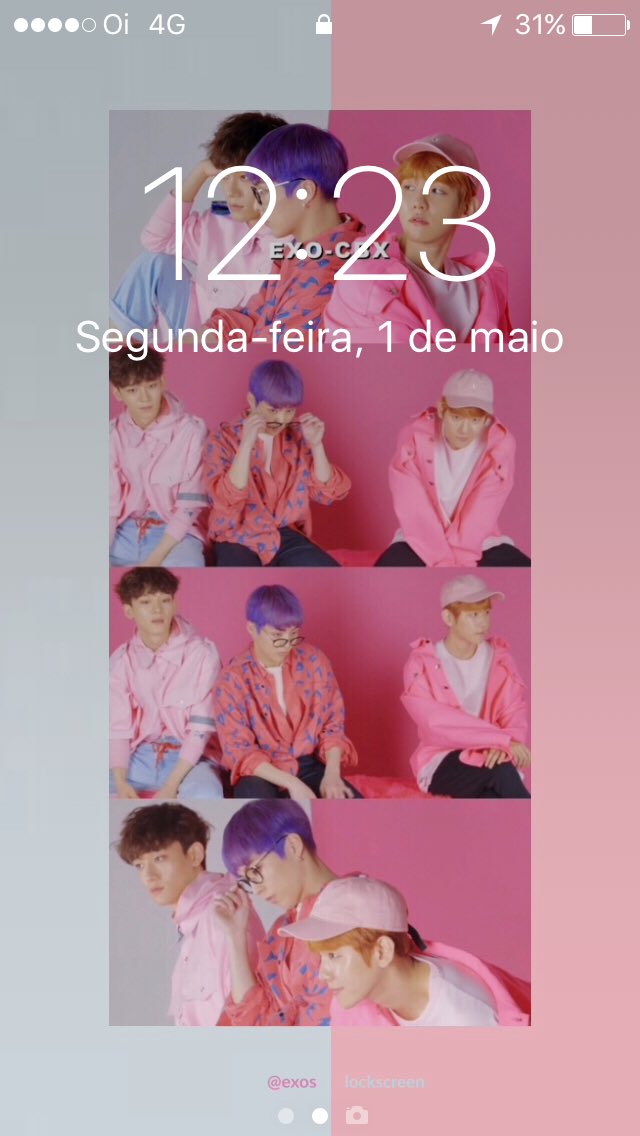 exoslockscreen's tweet image. ♥ EXO-CBX ♥ Fav se gostar♥ RT se pegar♥ Marcação se usar
 cr. hyonPedidos pela DM, são bem-vindos! 🌹