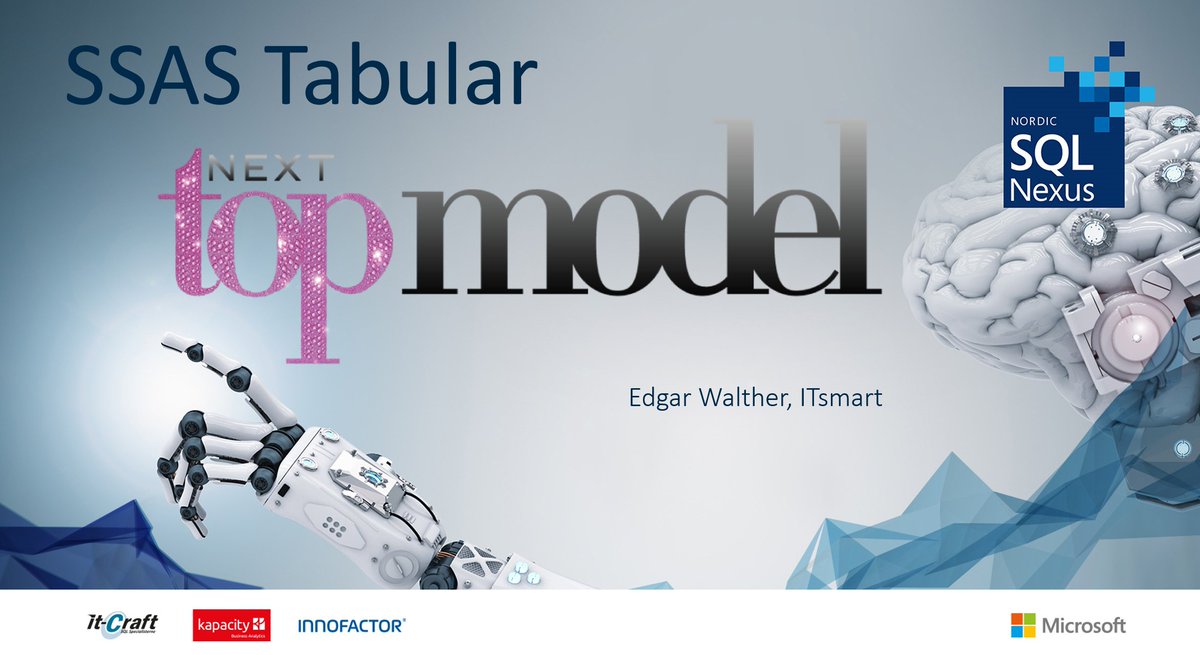 edgarwalther's tweet image. Come and attend my session on #SSAS Next Topmodel at #SQLNexus tomorrow at 14:15. sqlnexus.com/agenda/