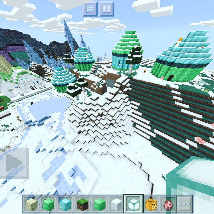 ট ইট র 花萌チチカ Minecraft 雪のエメラルドシティ 雪 Ice Snow Architecture 建築 エメラルドシティ Mcpe Minecraft マイクラpe Emeraldcity Wizardofoz オズの魔法使い Ladymcpe 大人のマインクラフト T Co Qdeisbpfbz