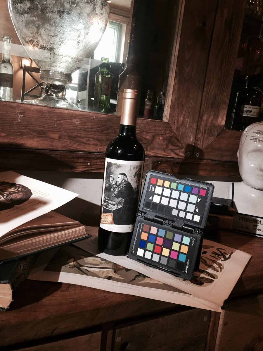 Day 1 (part 1): thoroughly enjoyable afternoon spent <a href="/MrPostle/">Mr Postles</a> shooting 'The Apothecary' label #Norwich #IndependentBar #privatelabel #wine