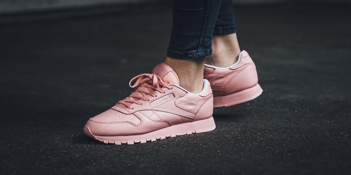 reebok classic leather pastel pink
