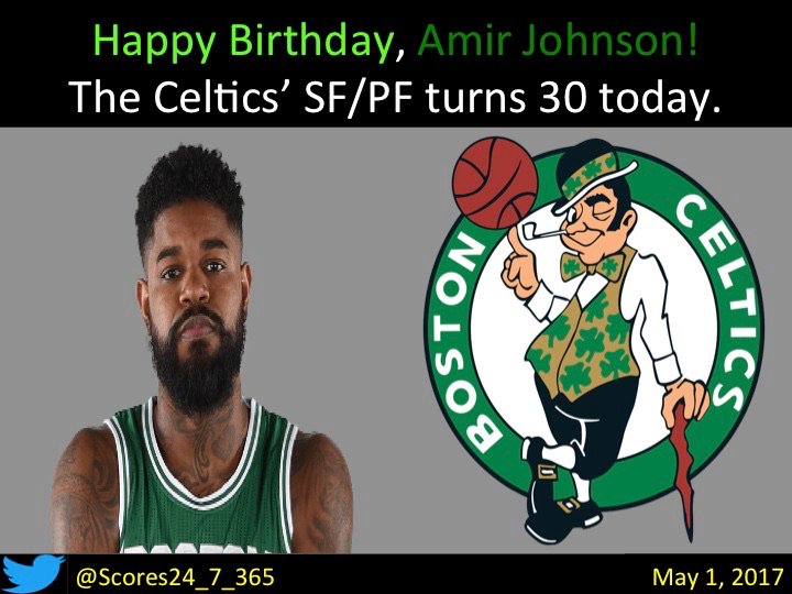 Happy birthday Amir Johnson! 