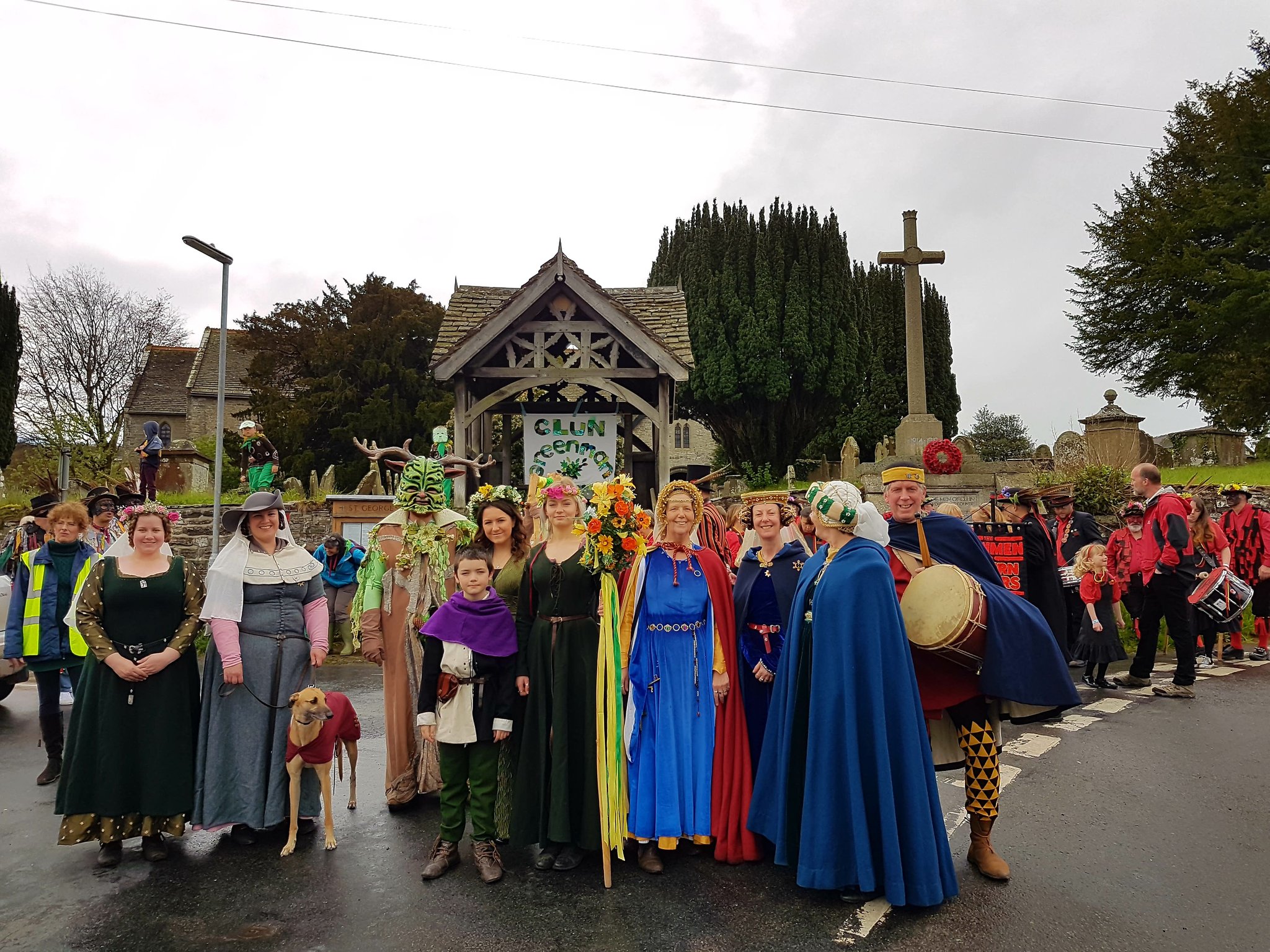 Society on Twitter "The day was won by the Green Man and