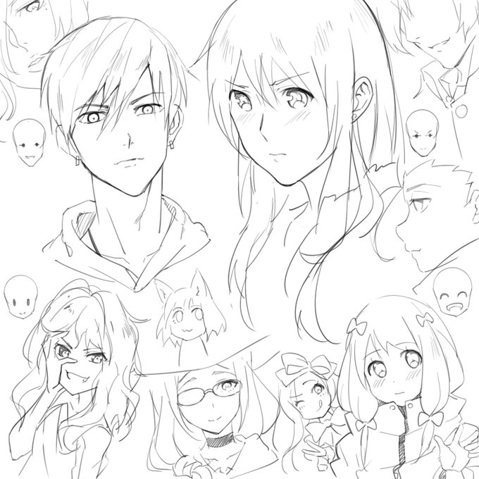 Sketch &amp; Line brush GET!寝ましょう～ 