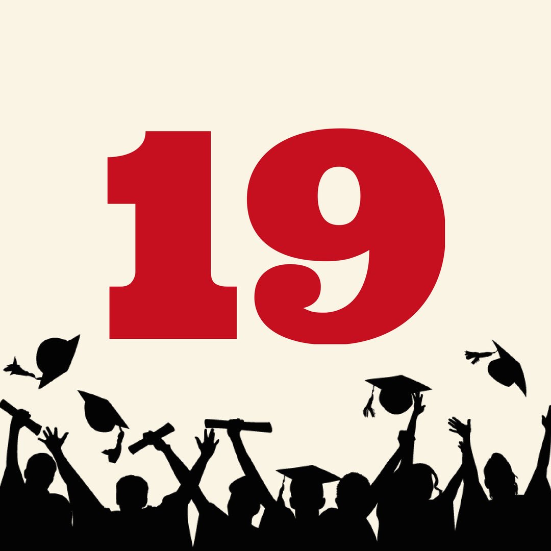 CI_Comm_Program's tweet image. Happy May 1st! There are only 19 days left until commencement ! Are you ready? It's crunch time, finish strong! #CIComm #seniorprobs 🎓