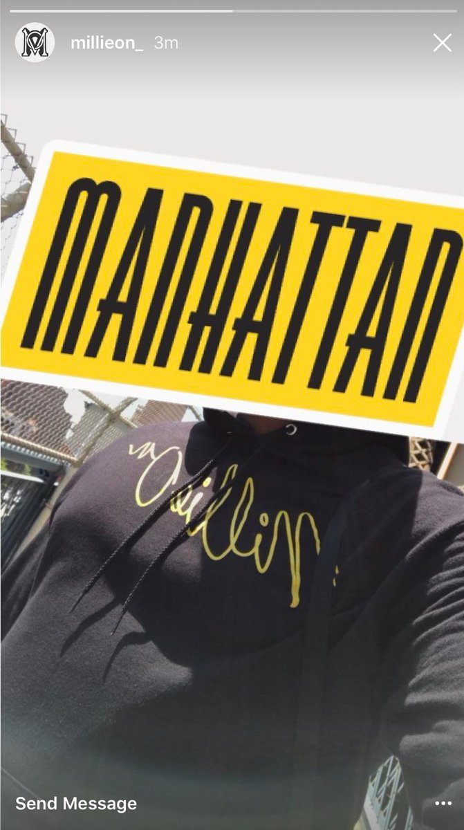 MILLIEON_'s tweet photo. follow our Instagram pageπ#NYC #MillieonMonday #ScriptHoodie https://t.co/5lB9KdXTxA