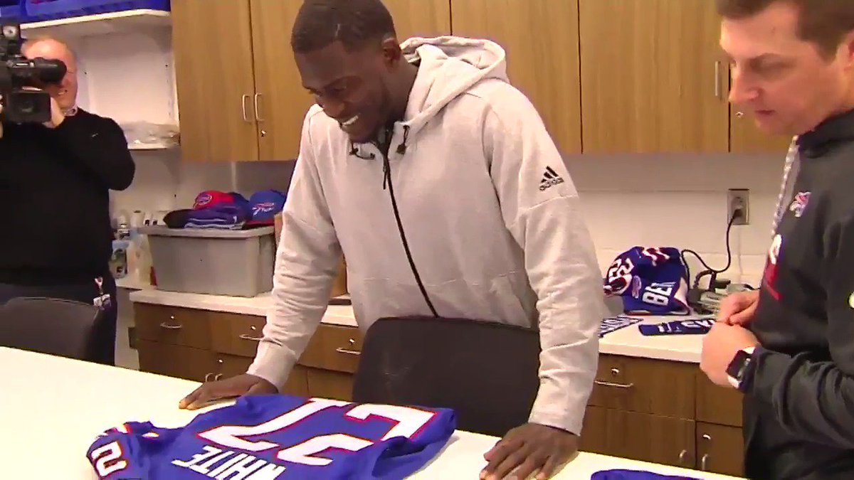 It's a dream come true. It's a whirlwind. It's a new home. It's Tre'Davious White's first 24 hours in Buffalo. https://t.co/y1Ja16GUHK