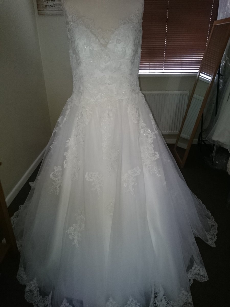 Lucinda 
Fairytale bridal 
New launch label, Brand new,Made to order 
Fairytale wedding services 
Fairytaleweddingservices.co.uk 
All gowns £499.00