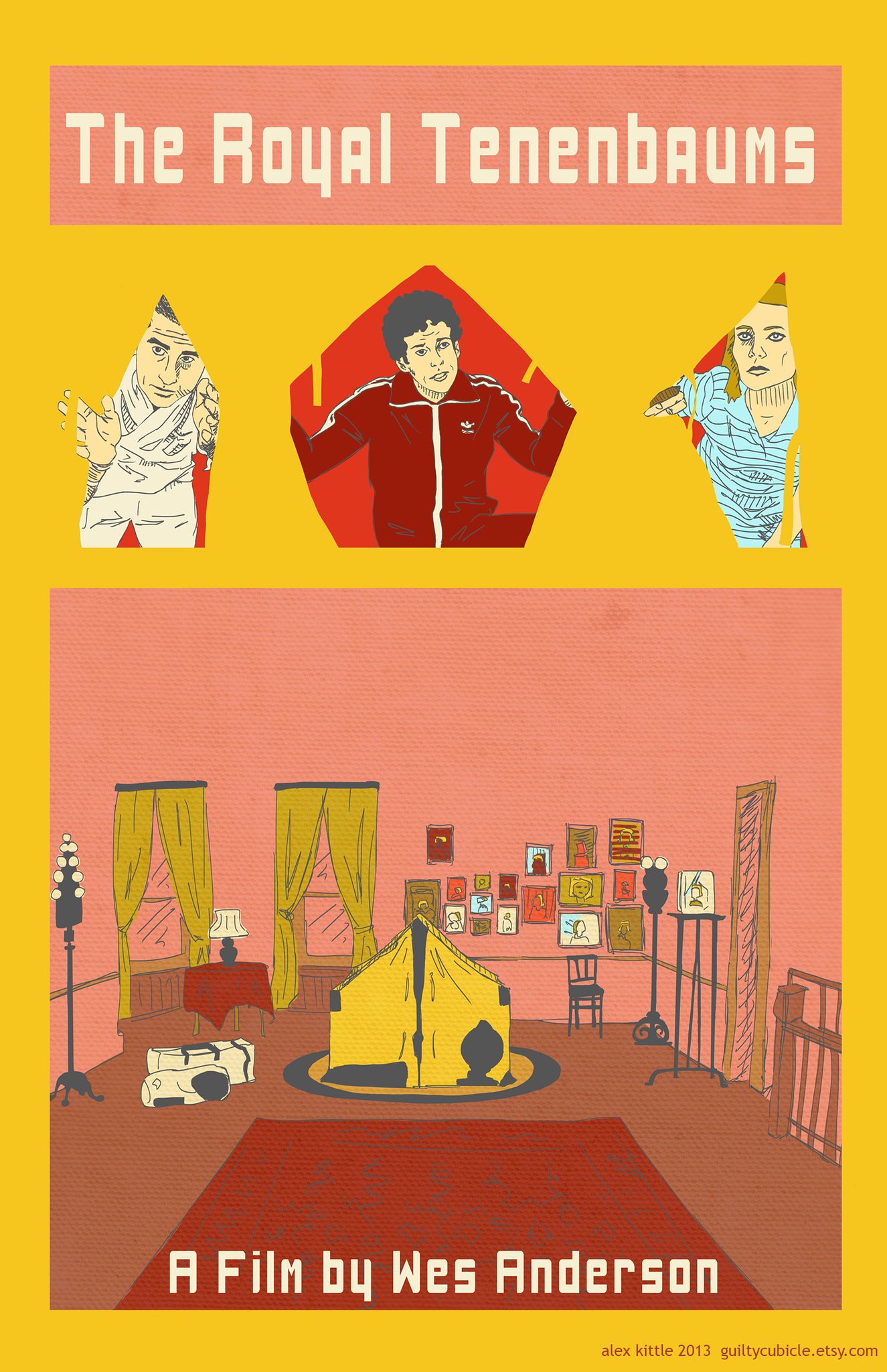 Happy birthday Wes Anderson! I think his best movie is The Royal Tenenbaums because it makes me cry the most obvi 
