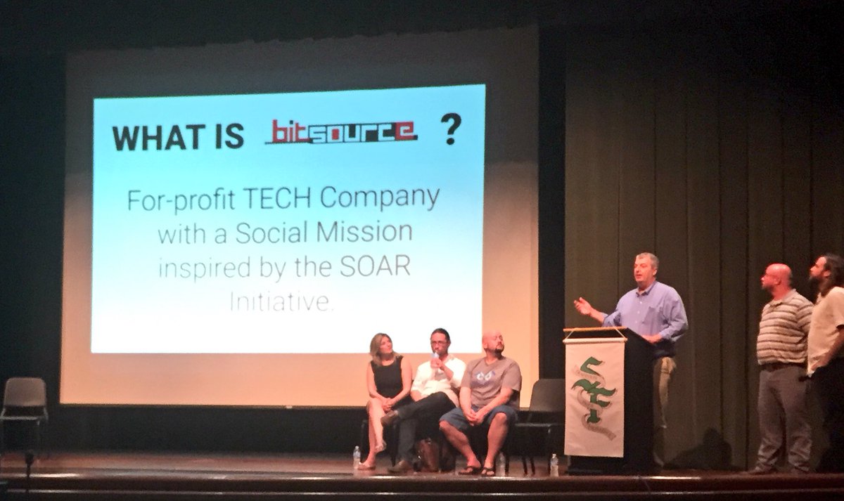 JustinAglio's tweet image. &quot;High tech work can be done be coal miners.&quot; @bitsourceky #Coal2Code #RemakeLearning