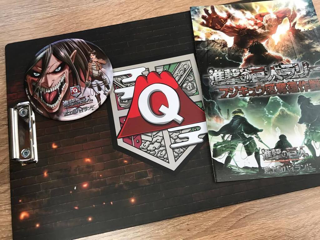 O Xrhsths 富士急ハイランド 公式 Sto Twitter 進撃の巨人エリア紹介 園内に隠された謎を解いて ノベルティがもらえる進撃の 巨人ラリーを開催中 富士急ハイランドオリジナルのバインダーを持って園内をまわれば あなたも調査兵団に 君の手でフジキュウ区を O Xrhsths 富士急ハイランド 公式 Sto Twitter 進撃の巨人エリア紹介 園内に隠された謎を解いて ノベルティがもらえる進撃の 巨人ラリーを開催中 富士急ハイランドオリジナルのバインダーを持って園内をまわれば あなたも調査兵団に 君の手でフジキュウ区を