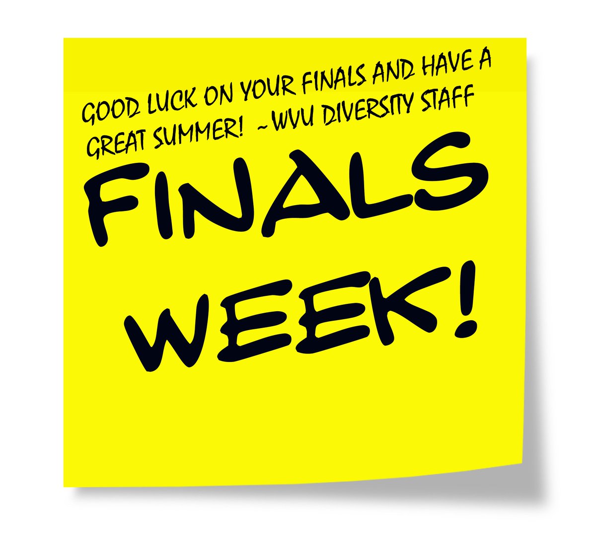 wvuocpe's tweet image. Good Luck on your Finals and have a Great Summer!