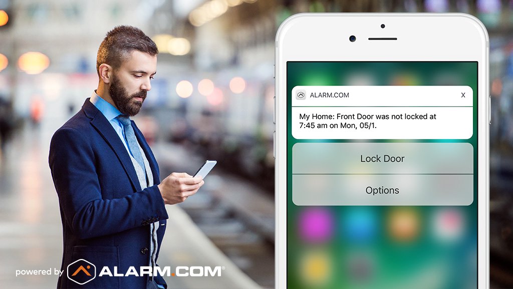 AlarmDotCom's tweet image. The busier you are, the more things you forget. A #SmartSecurity system has your back: alarm.com/blog/young-hom…