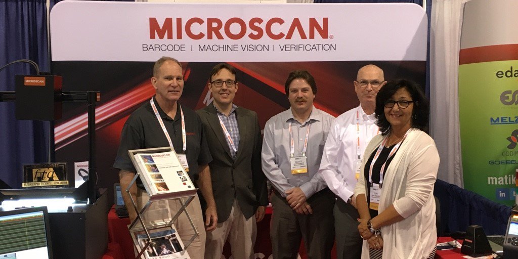 Microscan team welcomes visitors at Booth #903 at Info*Flex today and tomorrow to demonstrate LVS® solutions! More bit.ly/2poHHsq
