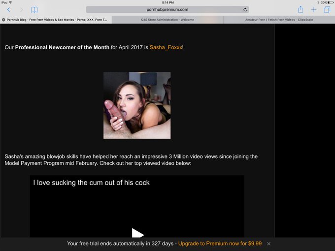 I won new comer of the month!!! ❤❤ Fuck yes! Keep it going! @PornhubFeed @PornhubModels @BJsandHJs 🤗🤗🤗<a href="/tag/femdom"class="tags"><span>#femdom</span></a><a href="/tag/humiliation"class="tags"><span>#humiliation</span></a><a href="/tag/whipping"class="tags"><span>#whipping</span></a><a href="/tag/newprofilepic"class="tags"><span>#newprofilepic</span></a>