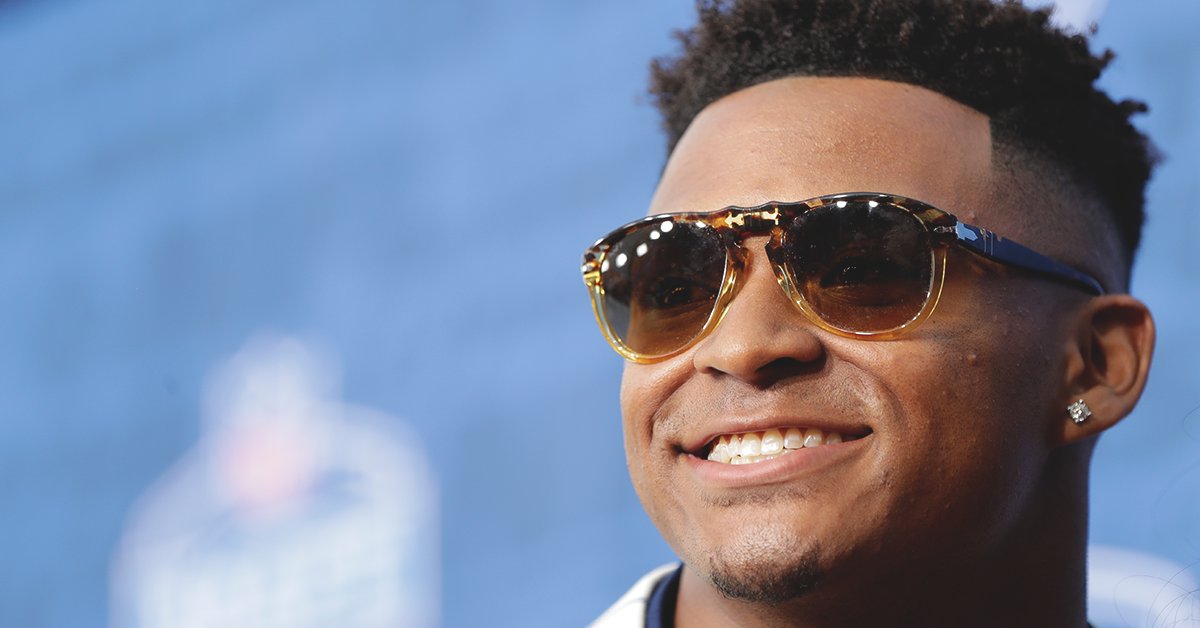 nflnetwork's tweet image. Best dressed at the Draft 🏆?

&quot;Check. Him. Out. Miami Vice all the way&quot; - @Nate13Burleson 
 
🔥 |on.nfl.com/qkySyn