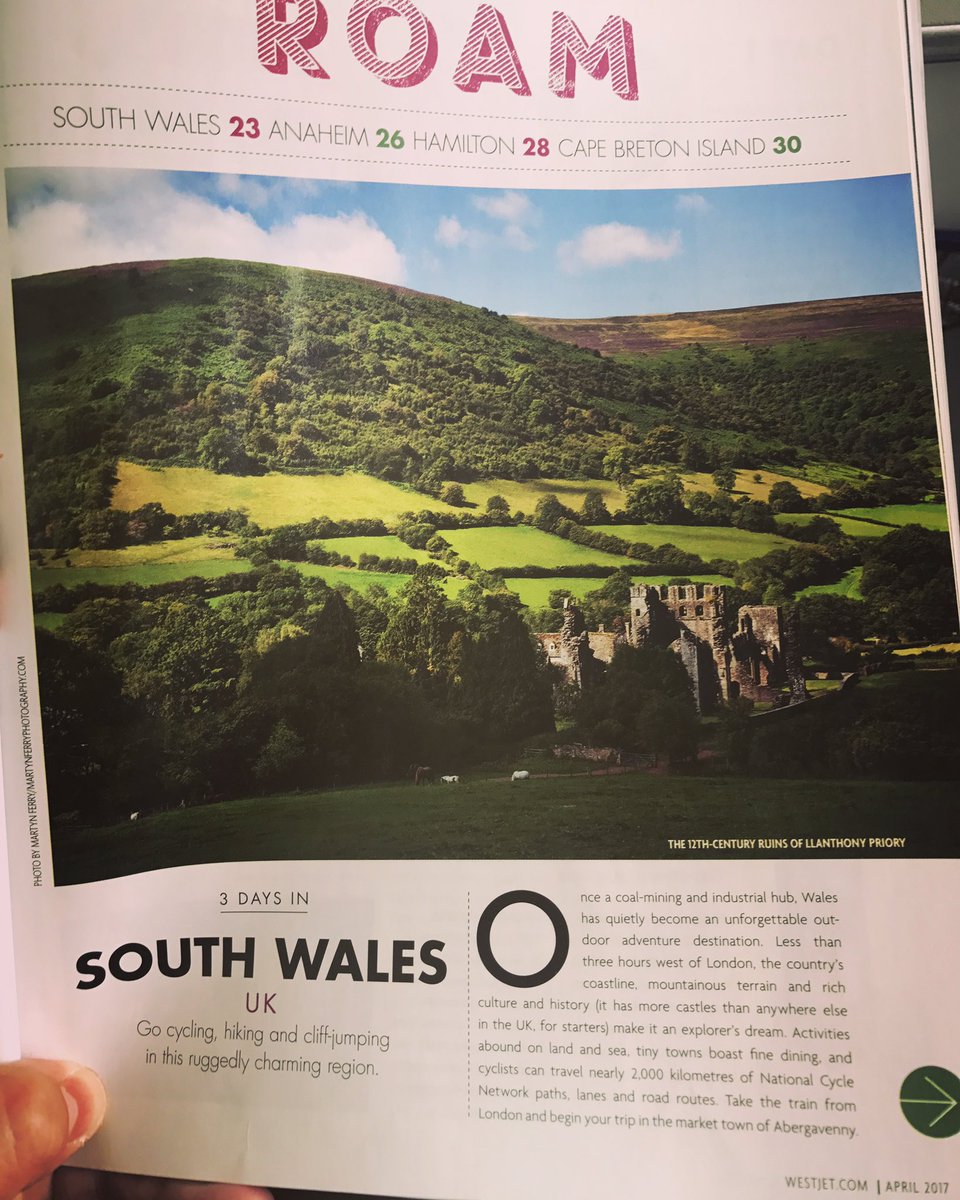 NeateImages's tweet image. Great to see #SouthWales #UK featured in @westjetmagazine @westjet today on my flight from… instagram.com/p/BTkKQsLgvF4/ @AssemblyWales