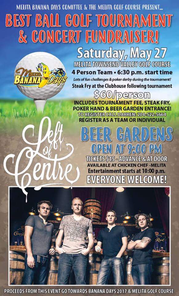 leftofcentreLOC's tweet photo. SHOW ANNOUNCEMENT!!! May 27th we will be rocking Melita! #leftofcentre #loc #bananadays #seeyathere https://t.co/W1mvTJaMQs