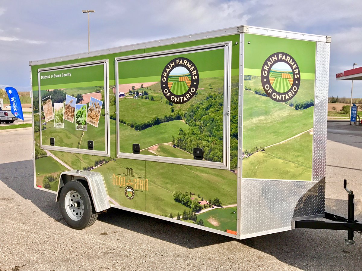 MoeChauvin's tweet photo. Taking care of #GFO business today. Thanks @autofxgraphics 4 great customer service on #GoodInGrain TrailerWrap #pleasure #agmorethanever https://t.co/0TVs3axA4R