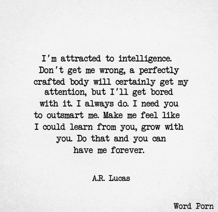 amalnotclooney's tweet image. This will never not be true for me #sapiophile