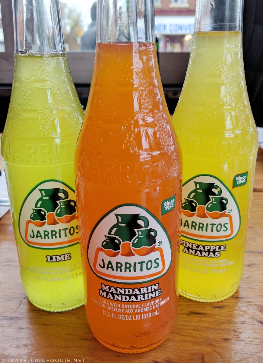 Various <a href="/JarritosCanada/">Jarritos Canada</a> drinks at <a href="/kanpaisnackbar/">Kanpai Snack Bar</a> for <a href="/LaBreaFoodTO/">La Brea Food</a> pop up launch! #JarritosCA #Foodie