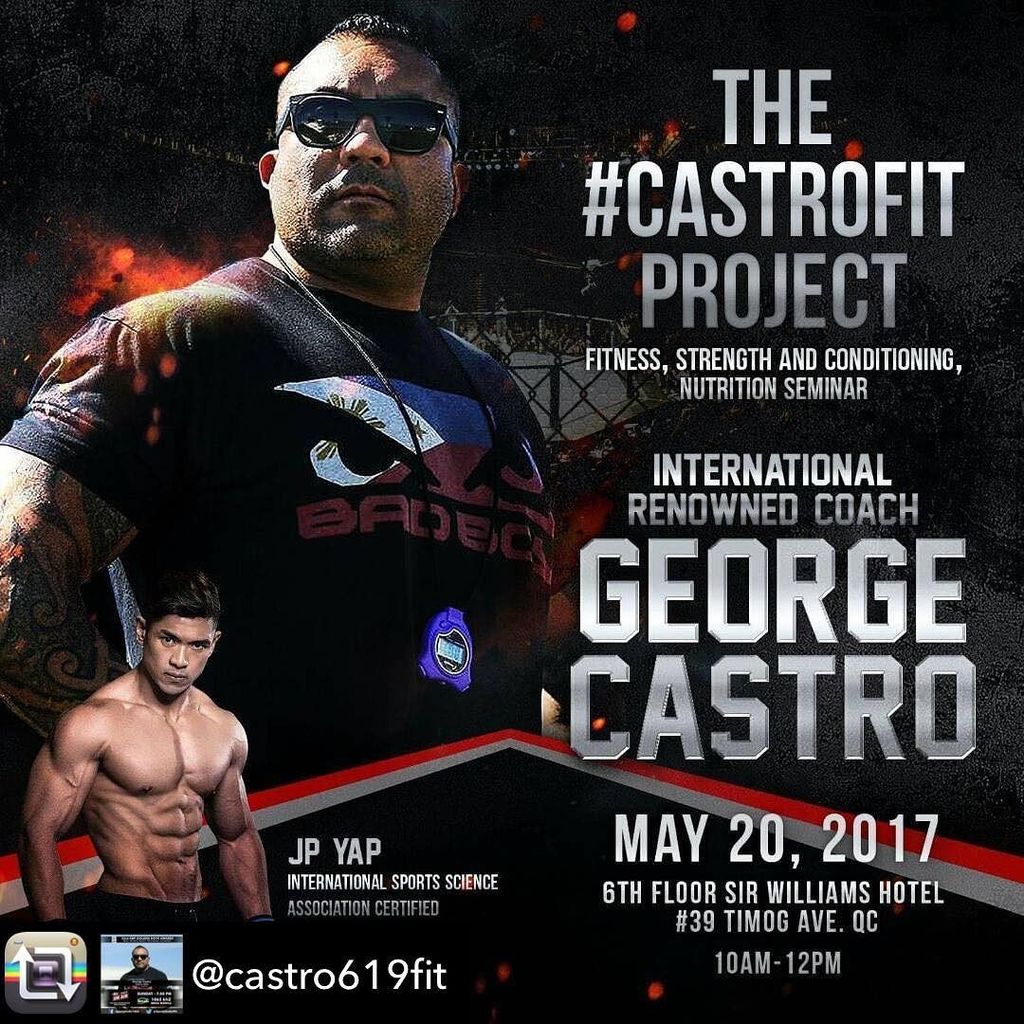 queenierehman's tweet photo. Repost from @castro619fit using @RepostRegramApp - Ok Manila here is the final date and location for my #strengtha… https://t.co/3aOt5NrK4v https://t.co/a73xUrneQu