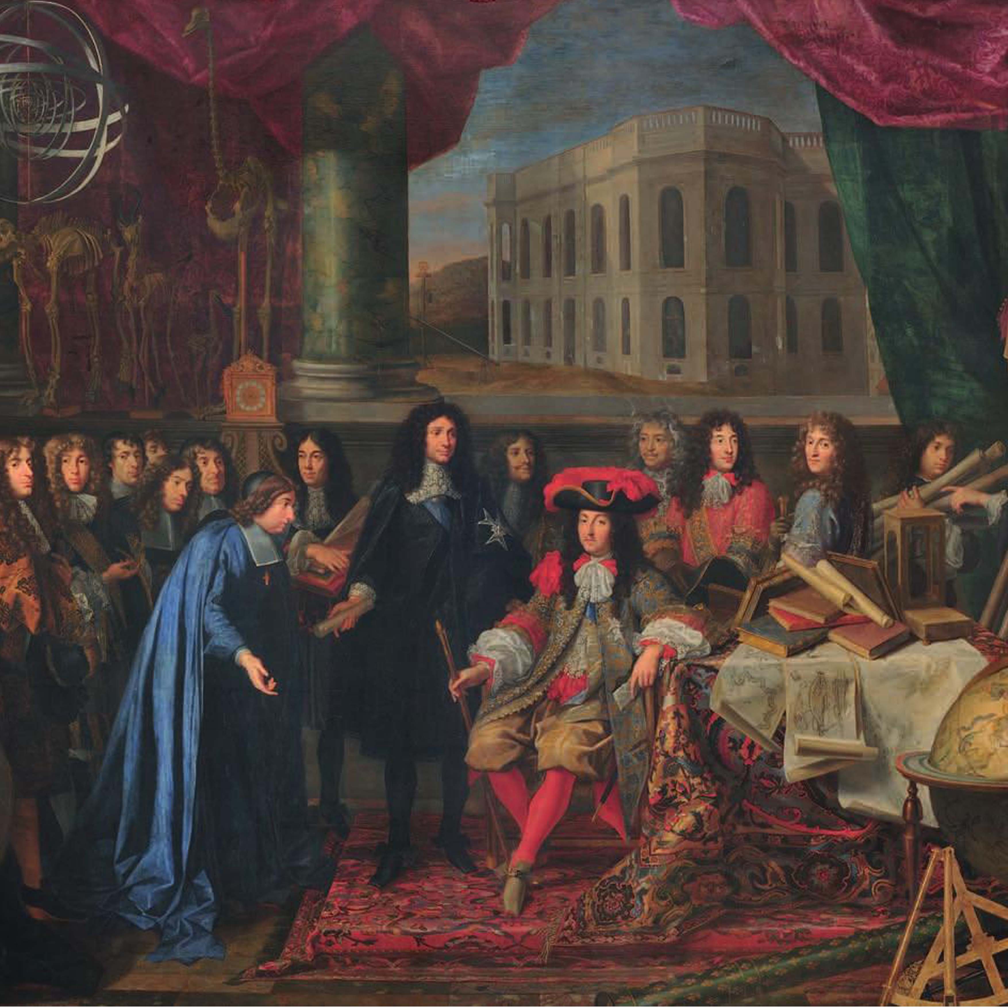 Provosts and Municipal Magistrates of Paris Discussing the Celebration of  Louis XIV 14 dit le Roi Soleil (1638-1715) at the Hotel de Ville after his  re-establishment in 1687