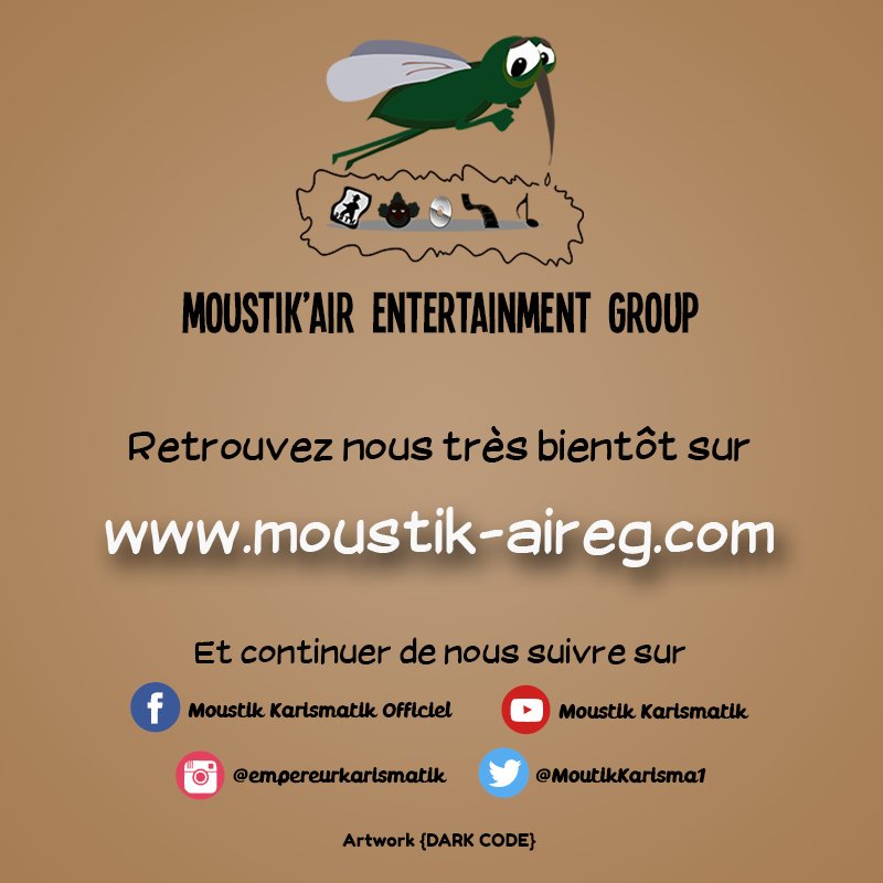 IdrissTekeudo's tweet image. Stay Tuned #DarkCode #MoustikairEntertainmentGroup
