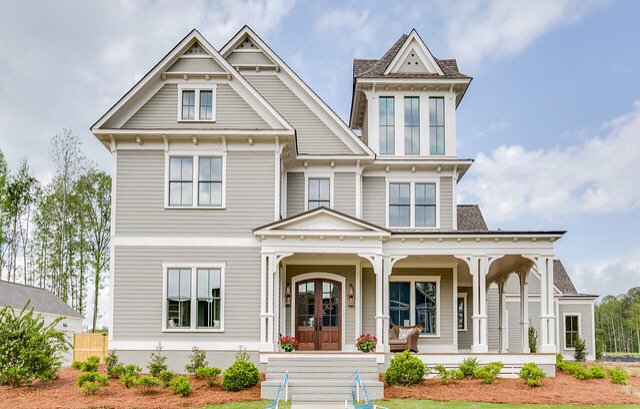 I got a sneak peek of this new construction home before the parade of homes last weekend. It's available for sale!