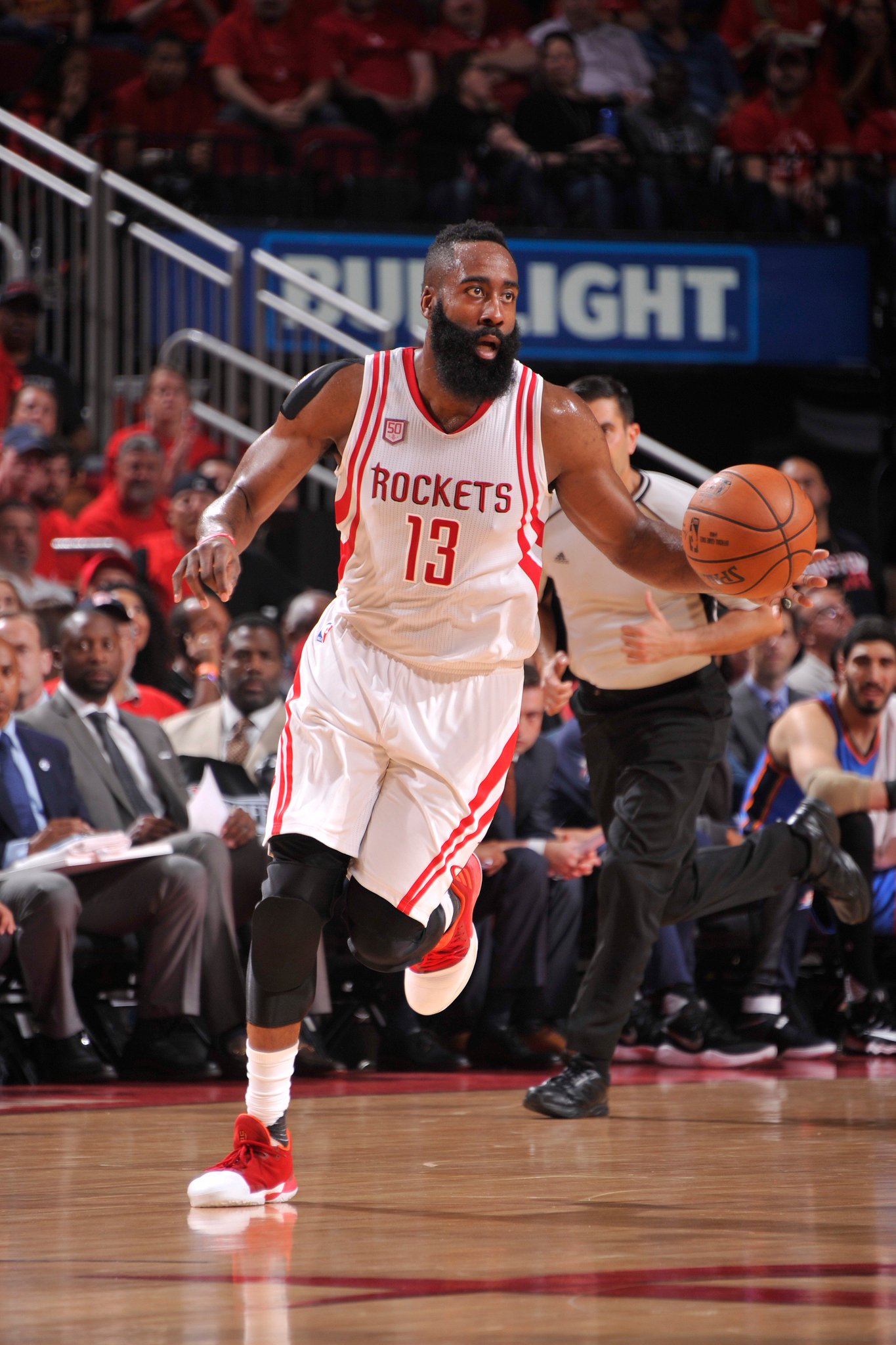 NBA.com/Stats on X: James Harden has passed Moses Malone for the 5th most  points in @HoustonRockets history.  / X