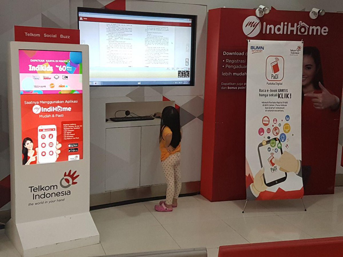 wah PUSTAKA DIGITAL ok banget
<a href="/Synergy_Telkom/">Portfolio & Synergy Telkom Indonesia</a> #bumnhadiruntuknegeri 
 #PADITREG2 #plasatelkomyossudarso
 #witeljakut