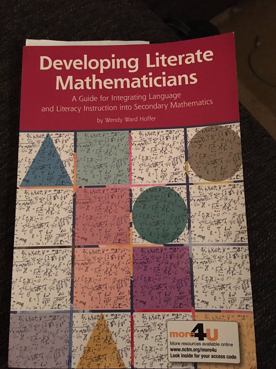 pickpocketsbme's tweet image. My new read by @wendywardhoffer - super helpful!  Anyone else read this?  #MTBoS