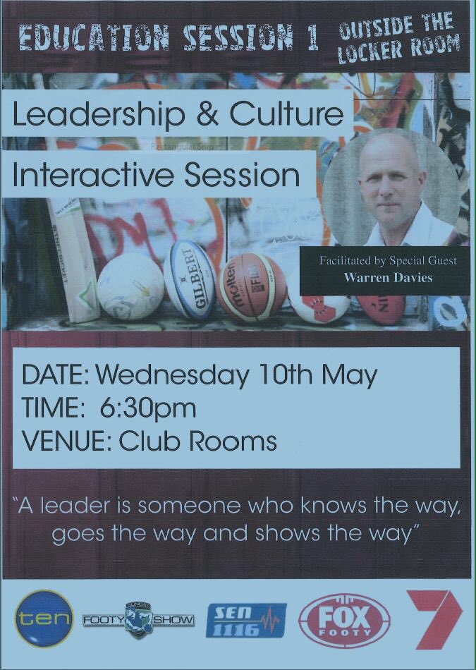 Education session -Leadership &amp; Culture