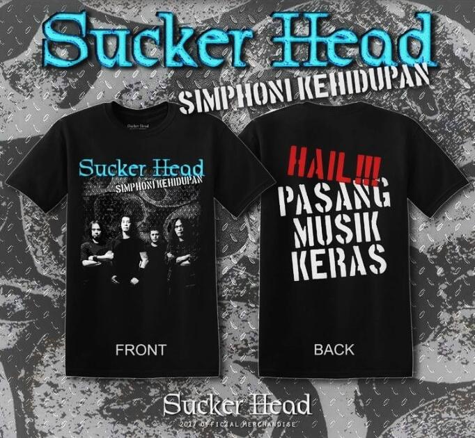 5 days countdown to May 7th, 2017. The Sucker Head official t-shirt is (also) will be at HammerSonic Fest.