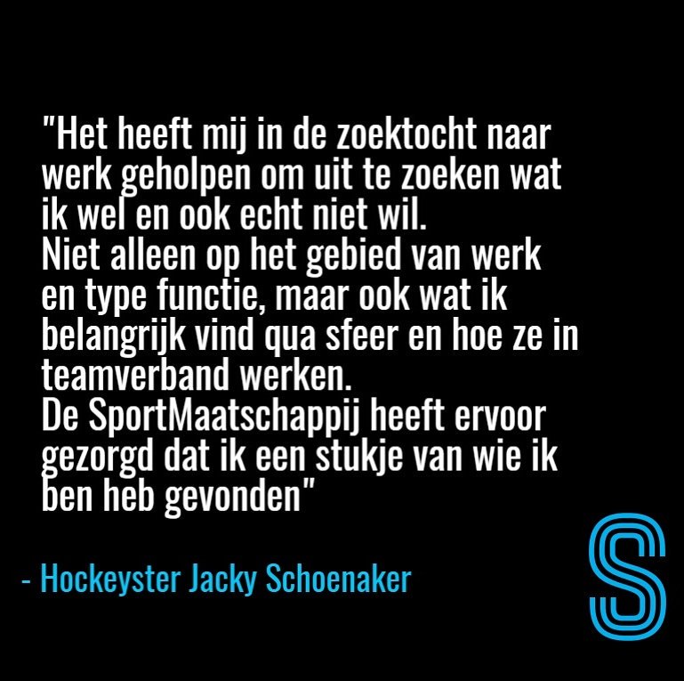 Mooie reactie van <a href="/JackySchoenaker/">Jacky Schoenaker</a>, die de kans kreeg én greep om bij peak4 aan de slag te gaan. #masterplan #maatschappelijksterker