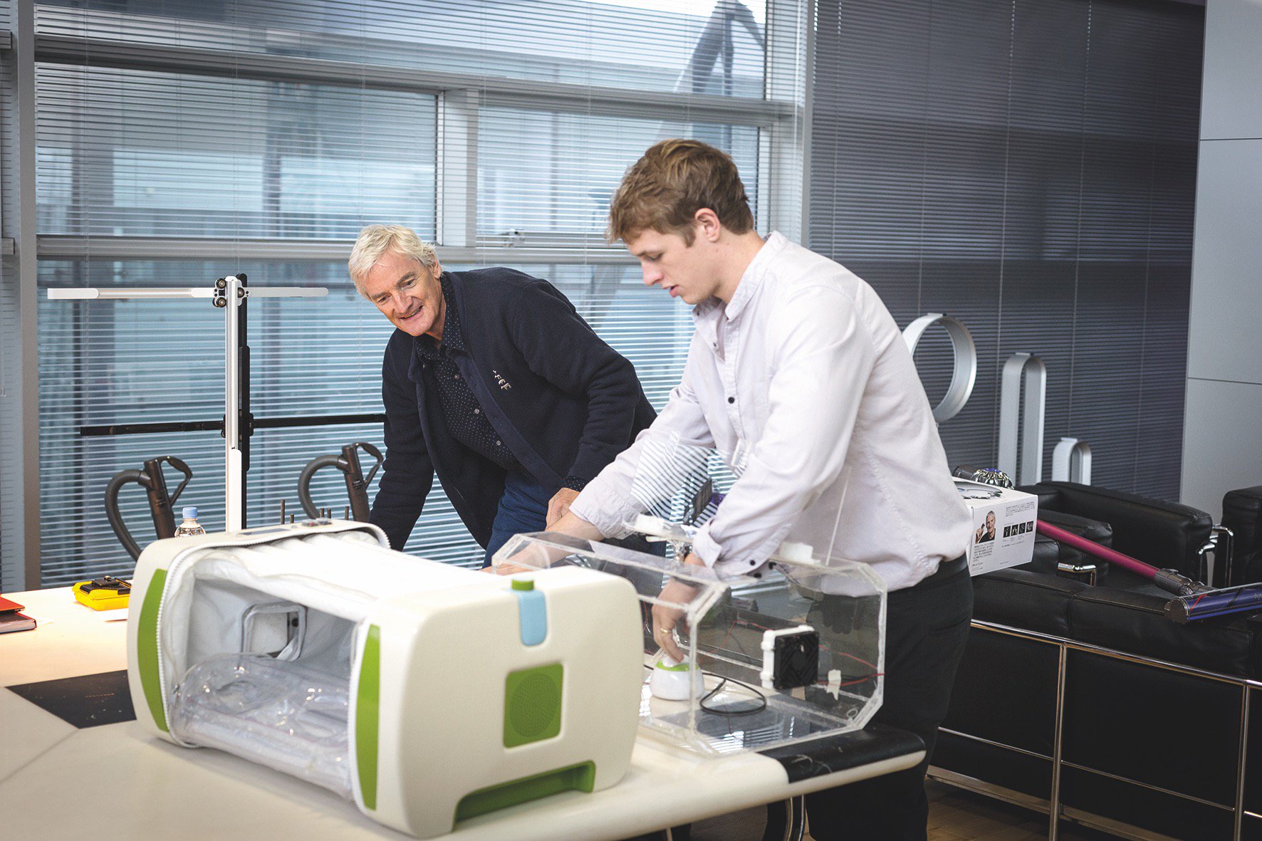 Happy Birthday James Dyson! Here is James meeting JDA winners - could this be you in 2017? Enter today. 