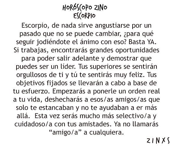 ZinxsHoroscop0's tweet photo. #HoroscopoZino #escorpio https://t.co/ASGmD2Qsx7