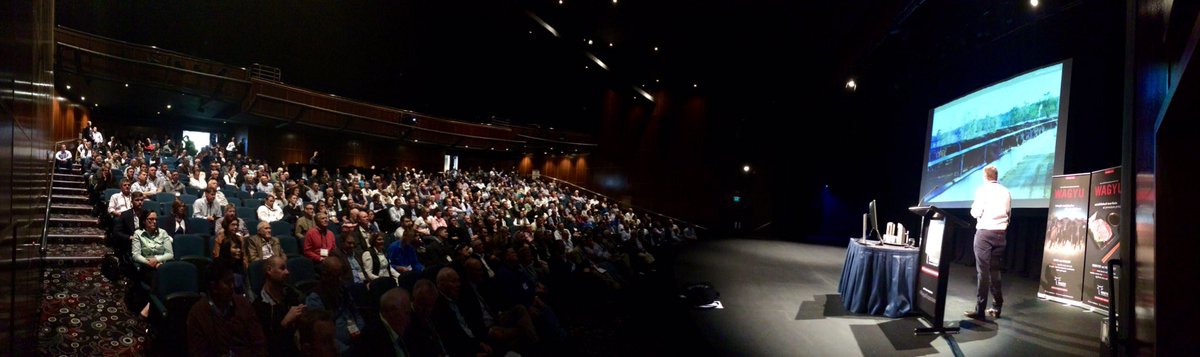 Patrick Warmoll  tells <a href="/AustWagyuAssoc/">Aust Wagyu Assoc</a> 2017 #NationalConference  how <a href="/jackscreekbeef/">Jack's Creek</a> built the #WilliamReedMedia #WorldsBestSteak - twice