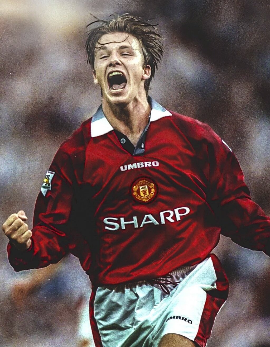 Once a red always a red..Happy birthday  DAVID BECKHAM 