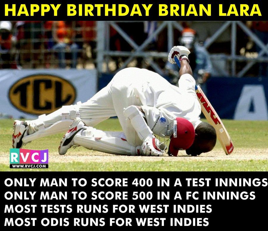 Happy Birthday Brian Lara 
