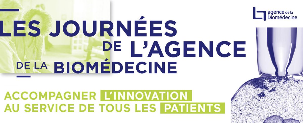 #JourneesABM2017 les 18 &amp; 19 mai ➡️ "Accompagner l’#innovation au service de tous les patients" agence-biomedecine.fr/5emes-Journees…