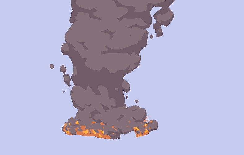Seeemless's tweet image. Currently working on some effects animation. Smoke, how does it work?