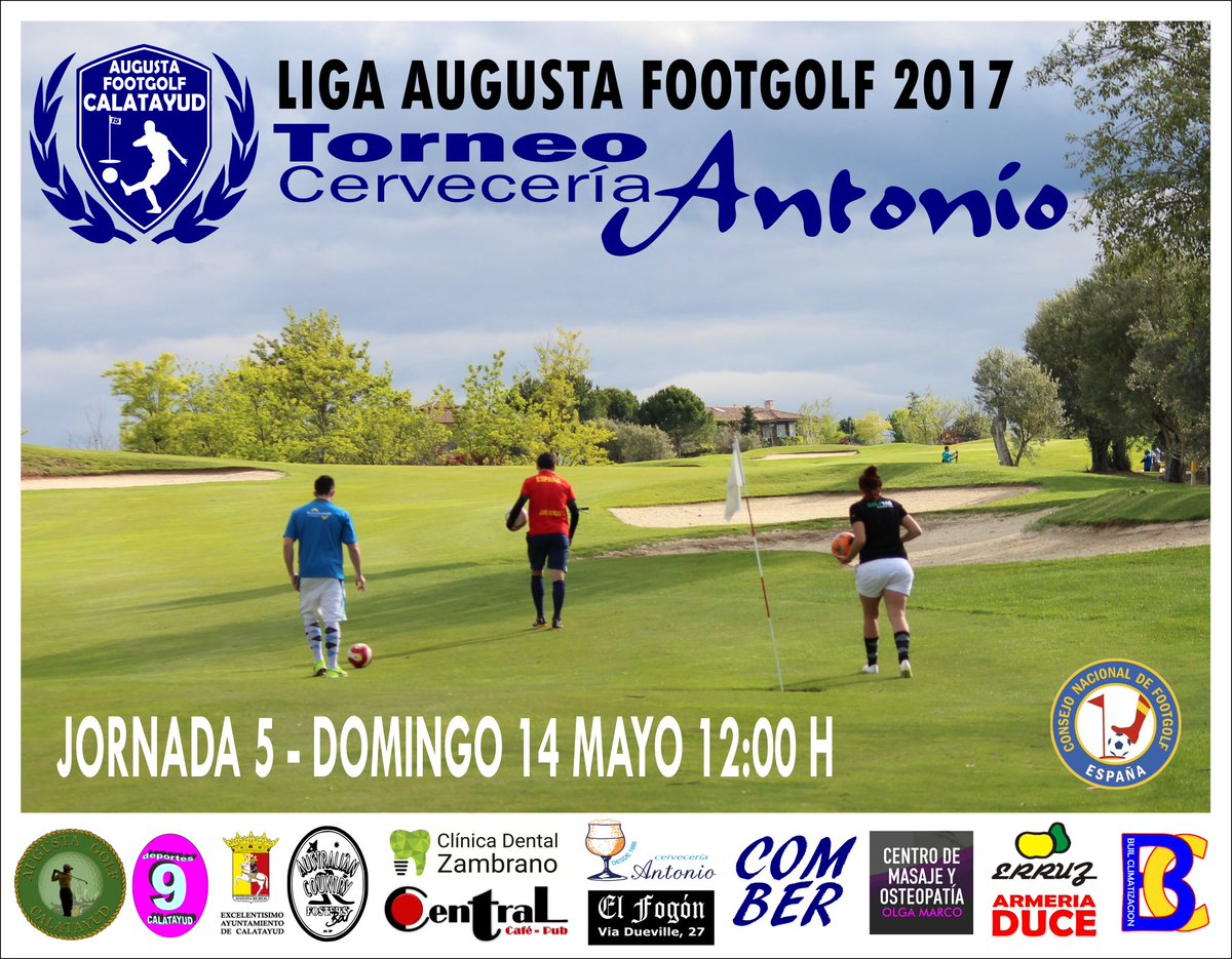 Os esperamos a tod@s!!! #FootGolf #Calatayud
